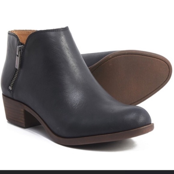 Lucky Brand Shoes - Lucky Brand | Black Burklee Booties Size 7